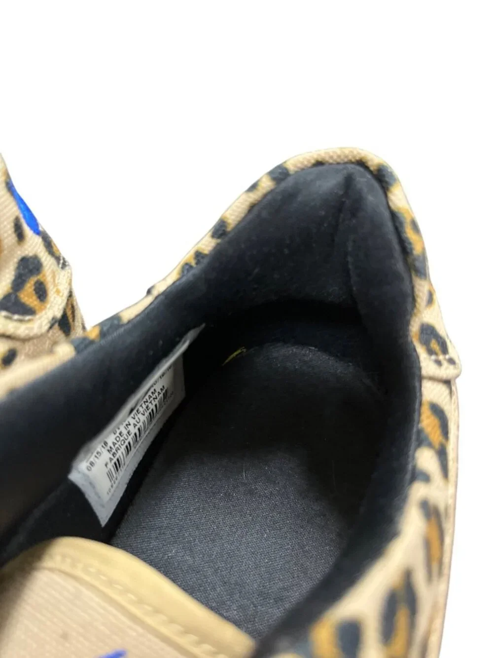 Nike AF1 wms Sage Premium leopard low top tan suede sneakers sz 7.5 SKU 10-521